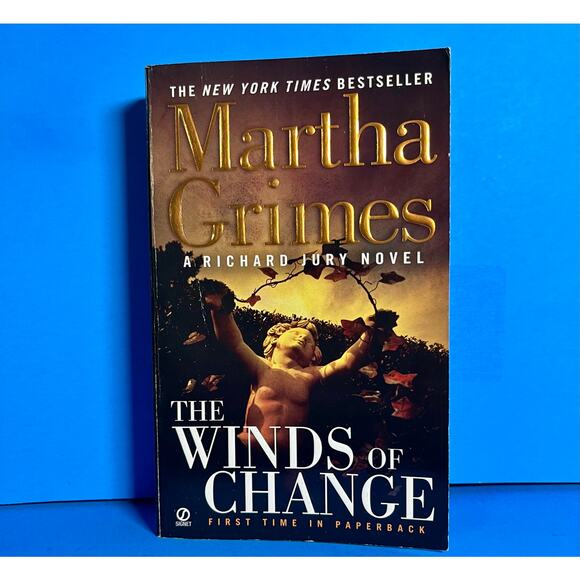 The Winds of Change by Martha Grimes Paperback 2005 Richard Jury Mystery - Picture 1 of 7